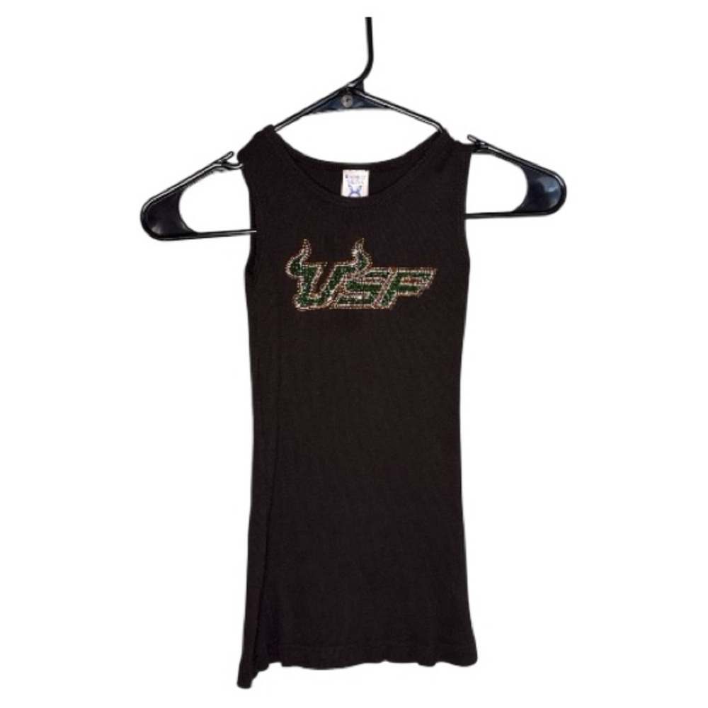 Custom made USF toddler girl ribbed dress size 5t